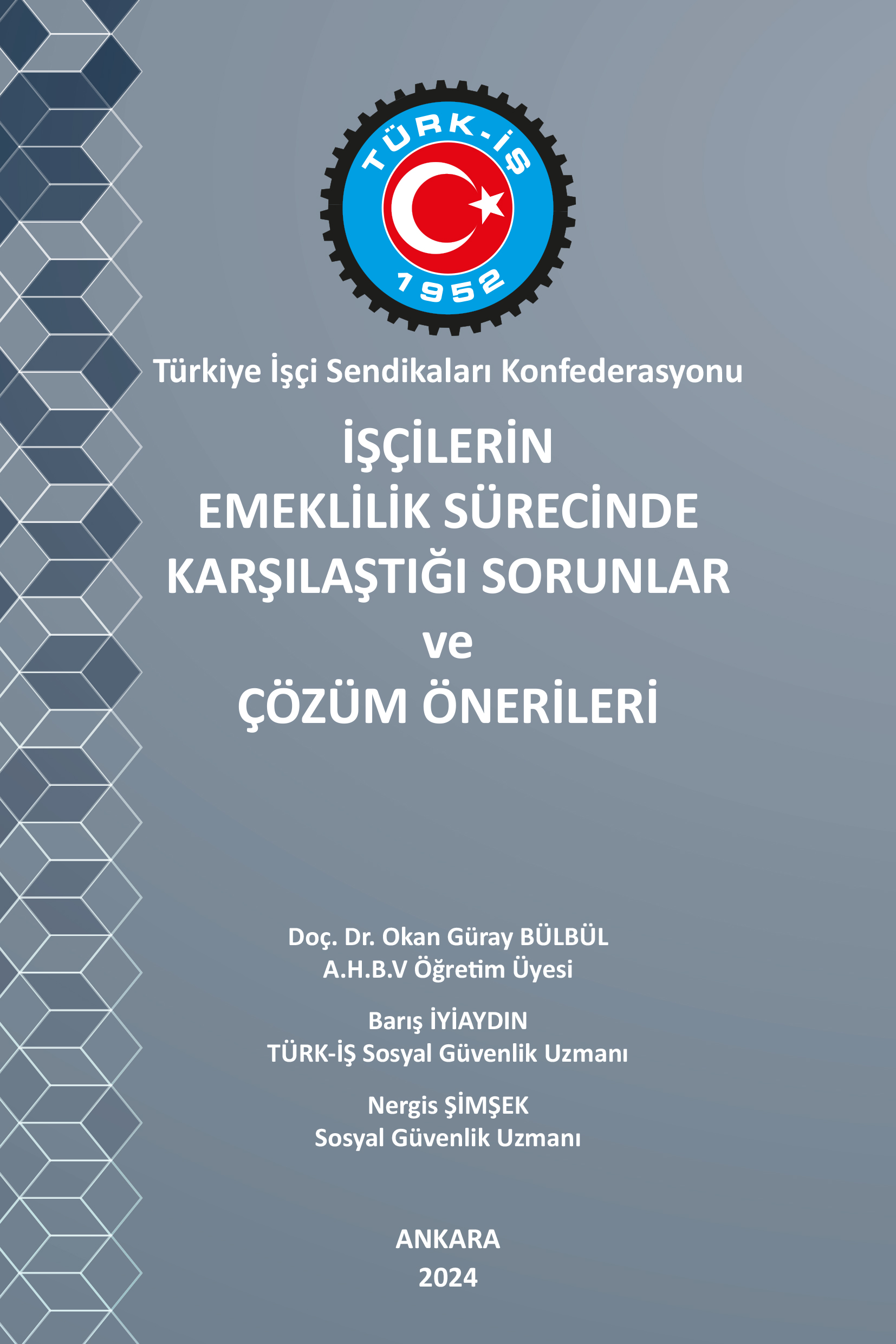 İşçilerin Emeklilik Sürecinde Karşılaştığı Sorunlar ve Çözüm Önerileri başlıklı kitap yayımlandı.